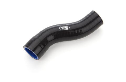 Silicone Hose - 24 / 28 mm ID - 3.8 mm Thick Wall - 150 mm Long - Silicone - Black - Each