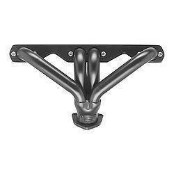 Headers - Block Hugger - 1.625 in Primary - 2.5 in Collector - Steel - Ceramic - Small Block Chevy - Street Rod - Pair