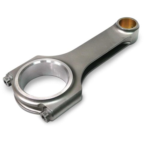 Connecting Rod - Pro Sport - H Beam - 6.000 in Long - Bushed - 7/16 in Cap Screws - ARP2000 Bolt - Forged - Steel - Small Block Chevy - Set of 8