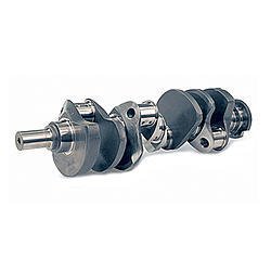Crankshaft - Standard - 3.750 in Stroke - Internal Balance Front - External Balance Rear - Forged Steel - 1-Piece Seal - Small Block Chevy - Each