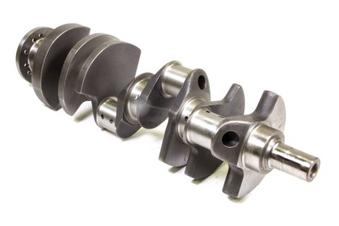 Crankshaft - Standard Weight - 4.000 in Stroke - External Balance - Forged Steel - 2-Piece Seal - Small Block Mopar - Each