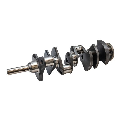 Crankshaft - 4.125 in Stroke - Internal Balance - Forged Steel - 2-Piece Seal - Ford FE-Series - Each