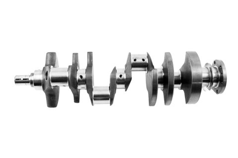 Crankshaft - Excalibur - 4.000 in Stroke - Internal Balance - Forged Steel - 2-Piece Seal - Small Block Chevy - Each