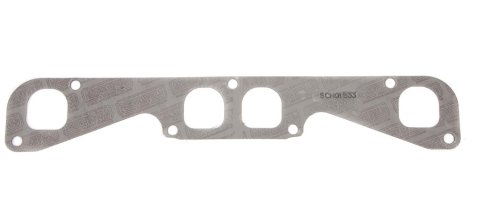 Exhaust Header / Manifold Gasket - 1.650 x 1.700 in D Port - Steel Core Graphite - Small Block Chevy - Each