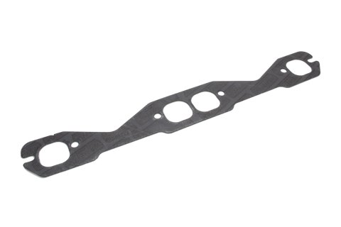 Exhaust Header / Manifold Gasket - 1.500 x 1.450 in Rounded Square Port - Steel Core Graphite - 602 Crate Head - Small Block Chevy - Each