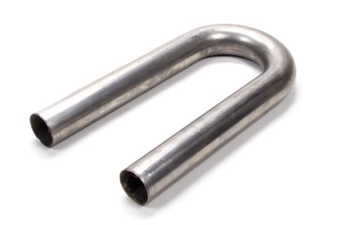 Exhaust Bend - U-Bend - Mandrel - 1.625 in Diameter - 2.5 in Radius - 9 in Legs - 18 Gauge - Steel - Each