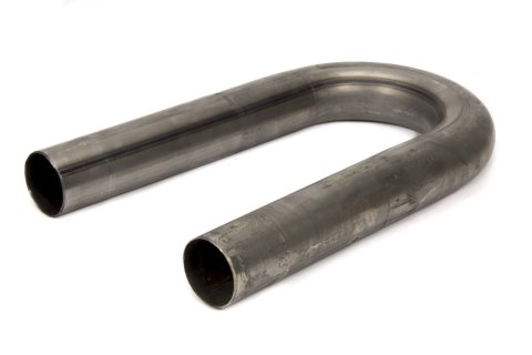 Exhaust Bend - U-Bend - Mandrel - 1.875 in Diameter - 3 in Radius - 9 in Legs - 18 Gauge - Steel - Each
