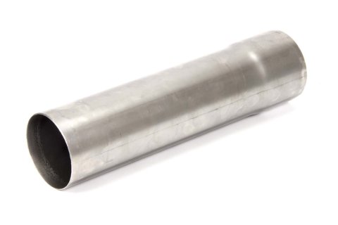Exhaust Pipe Extension - Straight - 3.5 in Diameter - 12 in Long - 1 End Expanded - Steel - Natural - Each