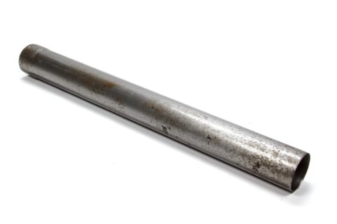 Exhaust Pipe Extension - Straight - 2.5 in Diameter - 2 ft Long - 1 End Expanded - Steel - Natural - Each
