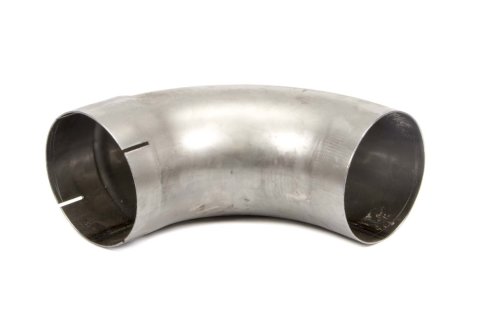 Exhaust Bend - 90 Degree - Mandrel - 5 in Diameter - 5 in Radius - 18 Gauge - Steel - Each