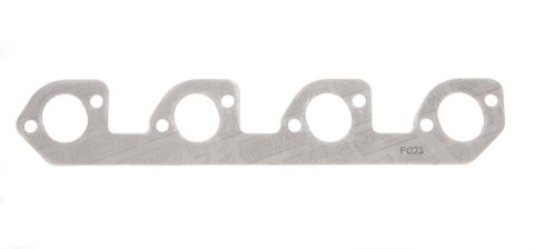 Exhaust Header / Manifold Gasket - 1.420 x 1.600 in Oval Port - Steel Core Graphite - Ford 2300 - Each