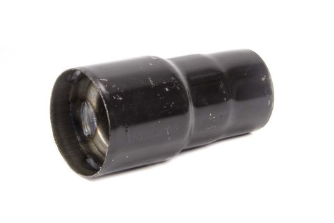 Muffler - 3 in Center Inlet - 3.5 in Center Outlet - 6 in Long - Steel - Black Paint - Each