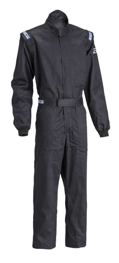 Driving Suit - One - 1-Piece - SFI 3.2A/1 - Single Layer - Fire Retardant Cotton - Black - 3X-Large - Each