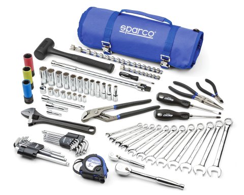 Tool Kit - Trackside - Bag / Breaker Bar / Extensions / Hammer / Hex Wrenches / Pliers / Ratchets / Screw Drivers / Side Cutters / Sockets / Tape Measure / Wrenches - Kit