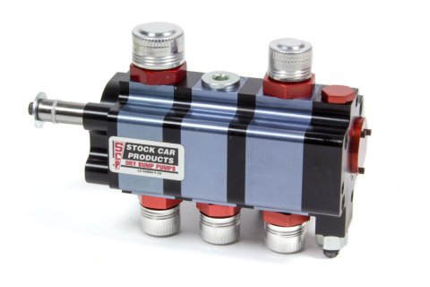 Oil Pump - Dry Sump - 3 Stage - 1.450 in Pressure / 1.200 in Scavenge Stages - Aluminum - Small Block Chevy - Each
