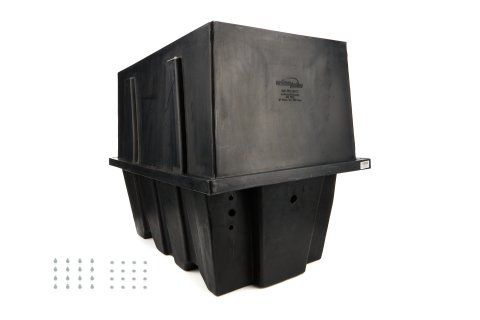 Engine Storage Case - Extra Tall - 40 x 27 x 33 in - Plastic - Black - Small Block Chevy - Each