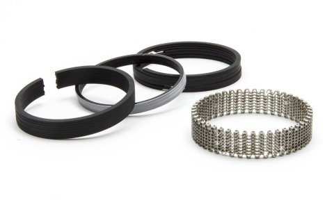 Piston Rings - Economy - 3.766 in Bore - Drop In - 5/64 x 5/64 x 3/16 in Thick - Standard Tension - Cast Iron - Phosphate - 8-Cylinder - Kit
