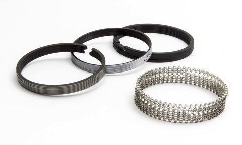 Piston Rings - Performance - 4.000 in Bore - Drop In - 1.5 x 1.5 x 4.0 mm Thick - Standard Tension - Steel - Moly - 8-Cylinder - Kit