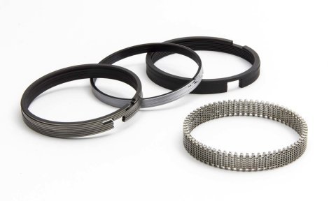 Piston Rings - Performance - 3.551 in Bore - Drop In - 1.5 x 1.5 x 3.0 mm Thick - Standard Tension - Steel - Moly - 8-Cylinder - Kit