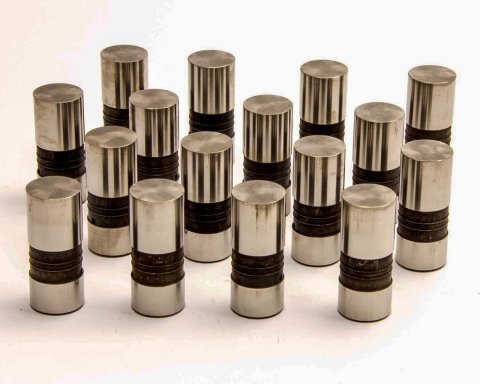 Lifter - Hydraulic Flat Tappet - 0.842 in OD - Chevy V8 - Set of 16