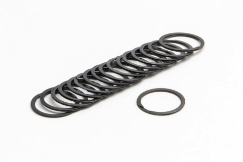 Wrist Pin Lock - Speed Pro - Spiral Lock - 1.000 in Wrist Pin Diameter - 0.042 in Thick - Steel - Set of 16