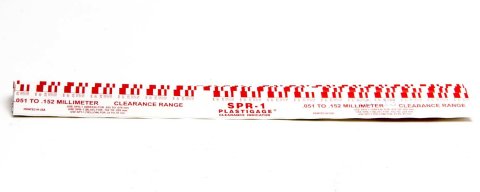 Plastigage - 0.002-0.006 in Measurement Range - Red - Set of 12