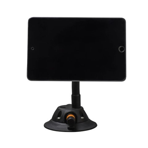 Cell Phone Holder - Naked Flex - Suction Cup Mount - Plastic - Black - Each