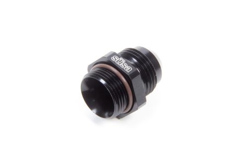 Fitting - Adapter - Straight - 22 mm x 1.50 Male to 10 AN Male - Aluminum - Black Anodized - Each