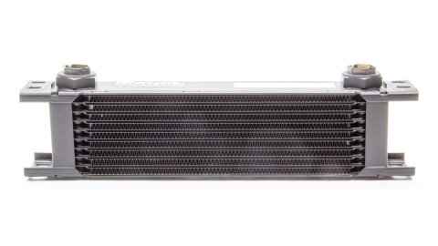 Fluid Cooler - ProLine STD 6 Series - 12.99 x 3.34 x 1.97 in - Plate Type - 22 mm x 1.50 Female Inlet / Outlet - Aluminum - Black Paint - Universal - Each