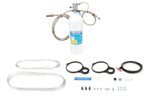 Fire Suppression System - Model LM - Fluoro FS - 10.0 lb Bottle - Hoses Included - Automatic / Manual Thermal Activation - Fittings / Mount Included -
