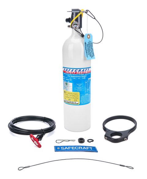 Fire Suppression System - SC-Series - Automatic / Manual - Fluoro FS - 5 lb Bottle - Brackets Included - Sensor Included - Kit
