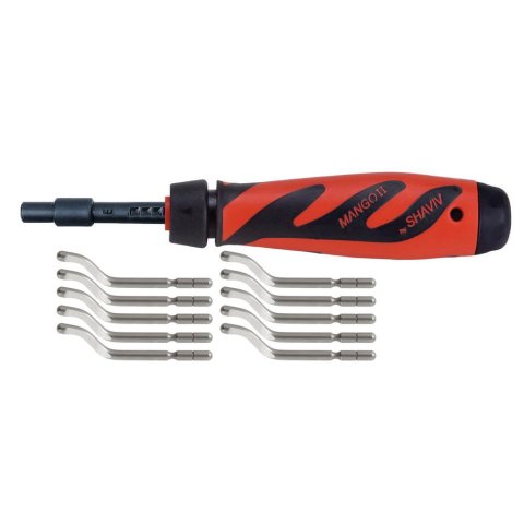 Deburring Tool - Long Reach - E100S Blades Included - Kit