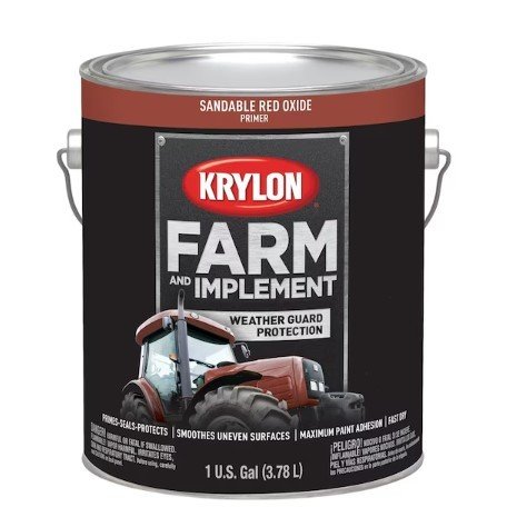Paint - Farm and Implement - Alkyd Enamel - Matte Red Primer - 1 gal Can - Each