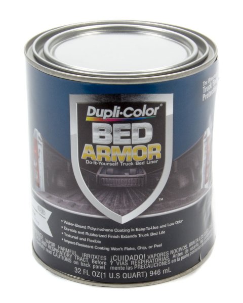 Bedliner - Bed Armor - Urethane - Black - 1 qt Can - Each
