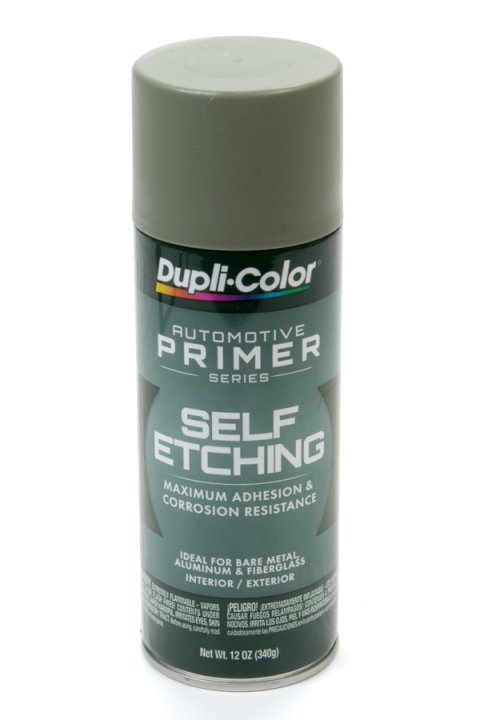 Paint - Dupli-Color - Self-Etching Primer - Flat Green - 12 oz Aerosol - Each