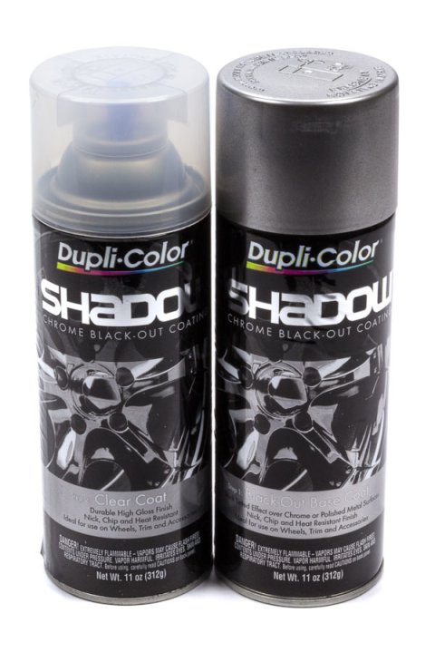 Paint Kit - Shadow - 2 Step Coating - Black Chrome - 11 oz Aerosol - Kit