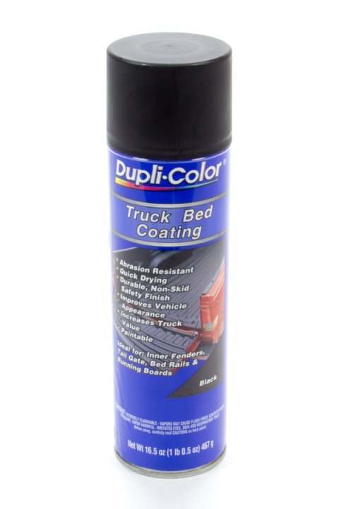 Bedliner - Truck Bed Coating - Rubberized - Black - 16.50 oz Aerosol - Each