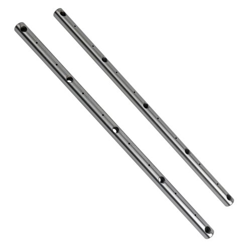 Rocker Arm Shaft - Steel - Harland Sharp Shaft Mount Rocker Arms - Mopar B / RB-Series - Pair