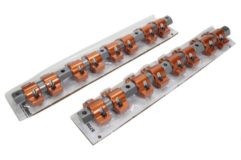 Rocker Arm - Shaft Mount - 1.50 Ratio - Full Roller - Aluminum - Orange Anodized - Edelbrock / Trick Flow Heads - Mopar B / RB-Series - Kit