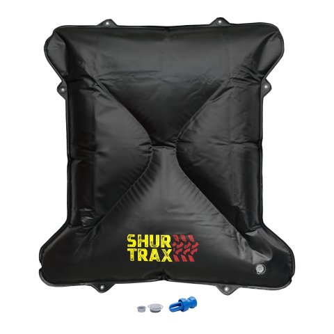 Water Ballast - 60 x 56 x 3 in - Up To 400 lb - Vinyl - Black - Fullsize Truck Bed - Kit