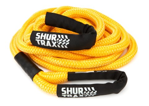 Recovery Rope - 20 ft - 3/4 in Thick - 19800 lb Breaking Strength - Nylon - Yellow - Each