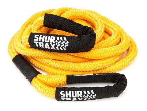 Recovery Rope - 30 ft - 3/4 in Thick - 19800 lb Breaking Strength - Nylon - Yellow - Each
