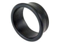 Gauge Mounting Grommet - 2.75 Mounting Hole - 1.25 in Thick - Rubber - Black - 2-5/8 in Gauges - Each