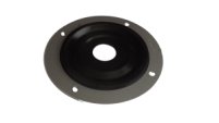 Firewall Grommet - 1 Hole - 3 in OD - 0.625 in ID - 0.12 in Thick - Aluminum / Rubber - Black / Natural - Each