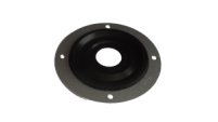 Firewall Grommet - 1 Hole - 3 in OD - 0.75 in ID - 0.12 in Thick - Aluminum / Rubber - Black / Natural - Each