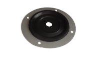 Firewall Grommet - 1 Hole - 3 in OD - 0.375 in ID - 0.12 in Thick - Aluminum / Rubber - Black / Natural - Each
