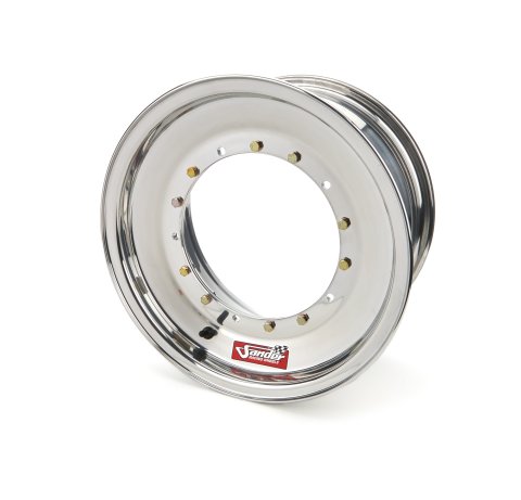 Wheel - Direct Mount - 15 x 8 in - 5.000 in Backspace - 5 x 9.75 in Bolt Pattern - Aluminum - Polished - Each