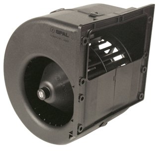 Blower Motor - Centrifugal - Single Wheel - 12V - Plastic - Black - Each