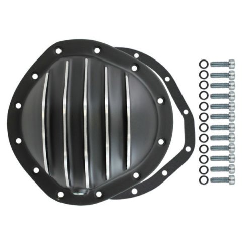 Differential Cover - Aluminum - Black Anodized - 8.75 in - GM 12-Bolt - Each