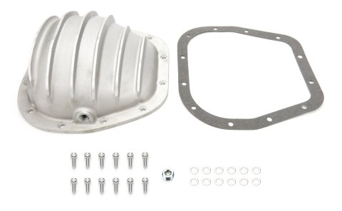 Differential Cover - Gasket / Hardware Included - Aluminum - Natural - 10.25 / 10.5 - Ford 12-Bolt - Kit